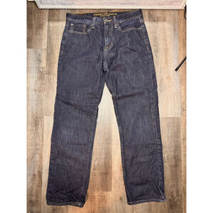 Men's American Eagle Blue Relaxed Straight Jeans Waist 30